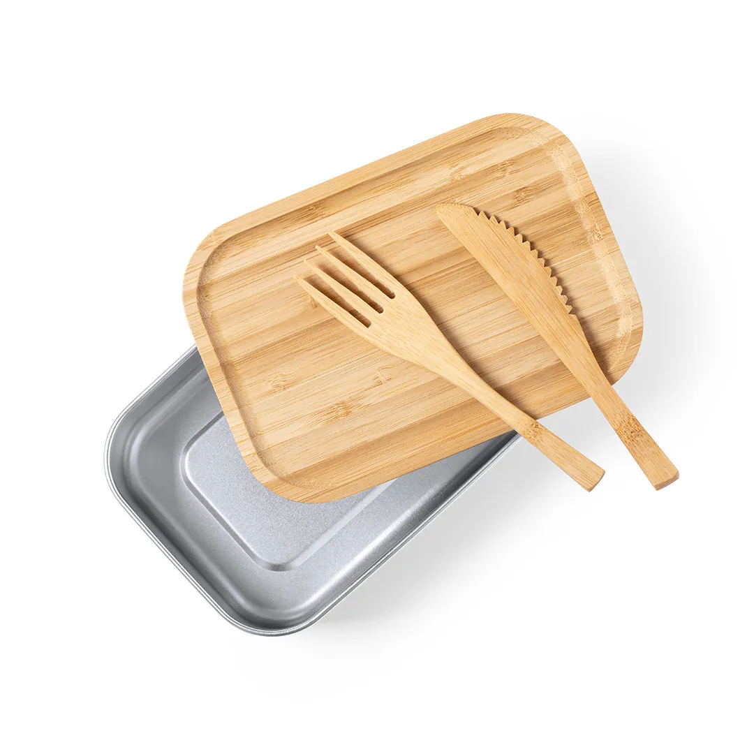 Lunchbox aus Bambus und Edelstahl – Bild 7