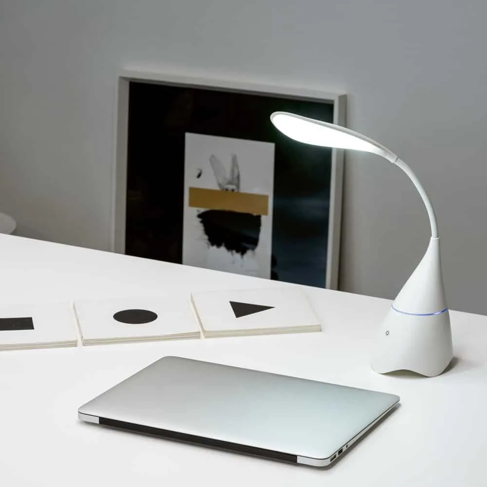 Schreibtischlampe mit Lautsprecher