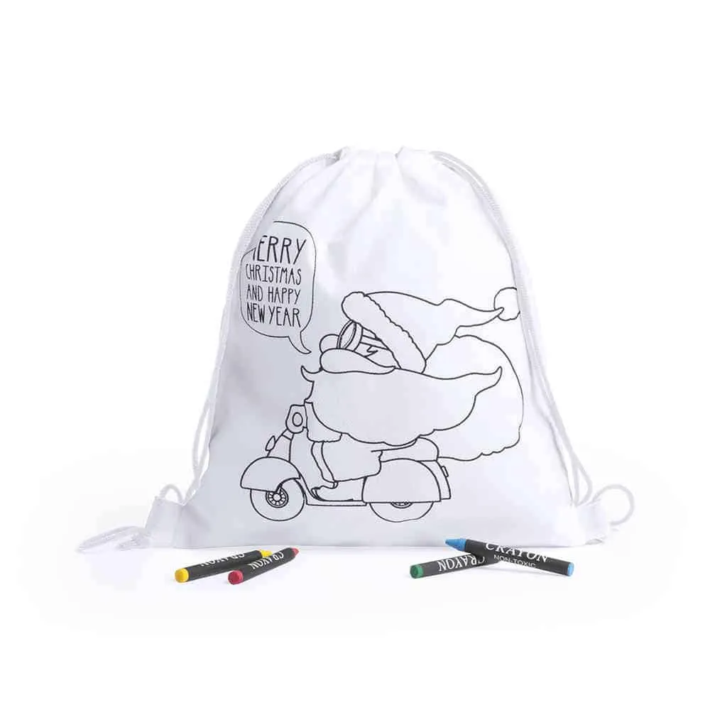 Rucksack mit Weihnachtsmotiv