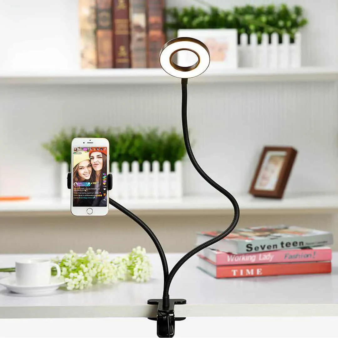 Selfiestick mit Leuchte