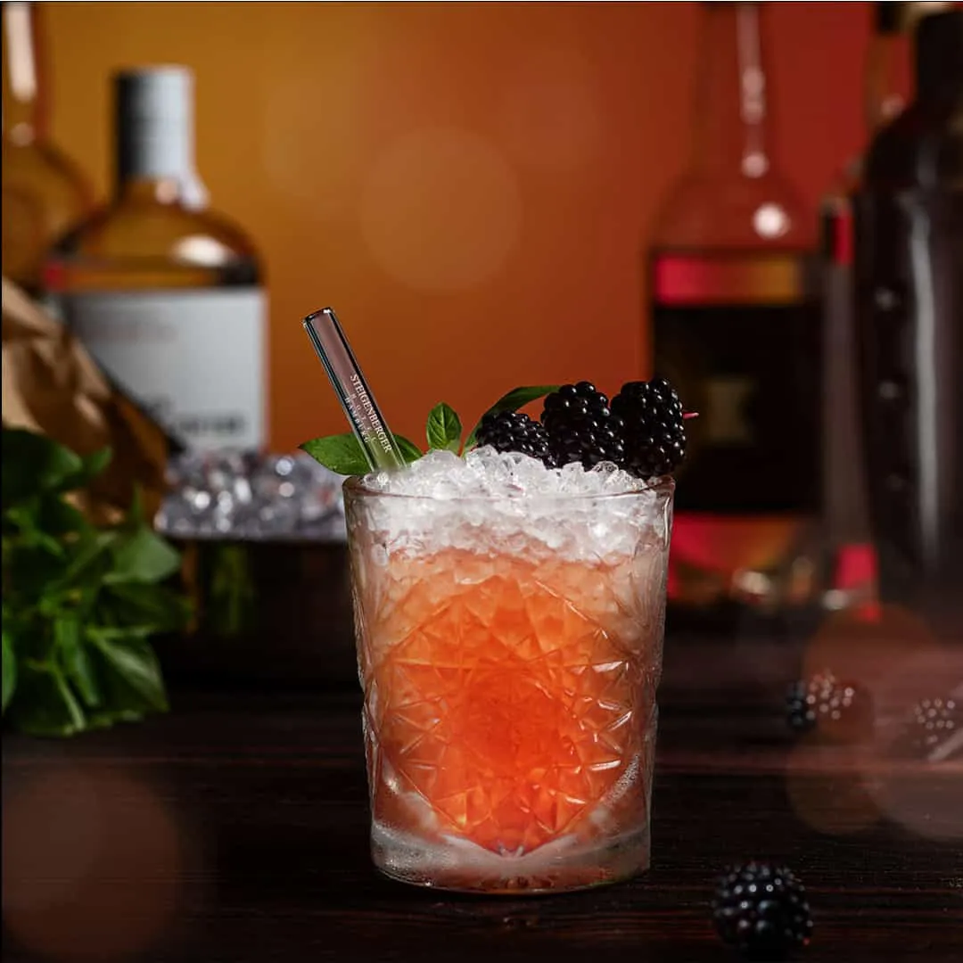 Stohhalm aus Glas – Bild 3