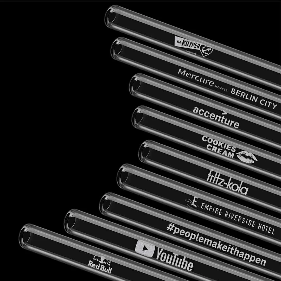 Stohhalm aus Glas – Bild 4