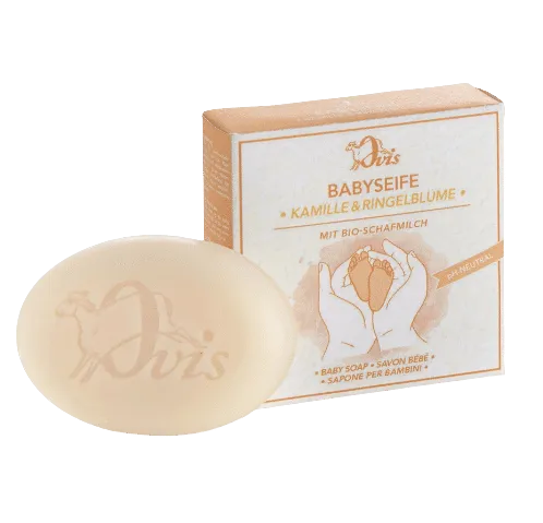 Seife für Babys mit Bio Schafmilch – Ovis 55 g