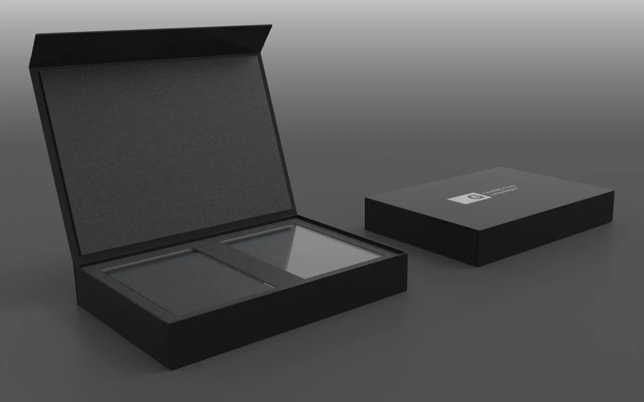 Geschenkverpackung für Glas und wertige Geschenke