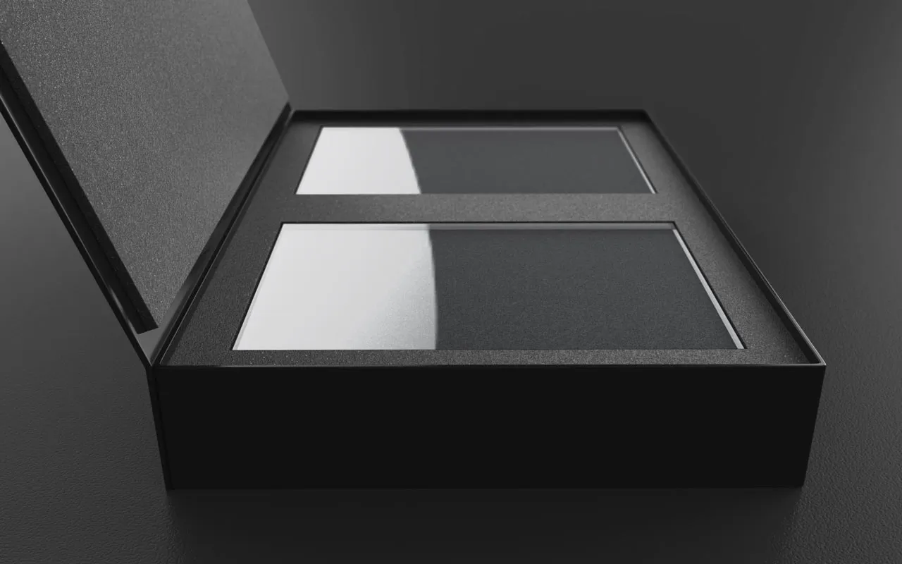 Geschenkverpackung für Glas und wertige Geschenke – Bild 3