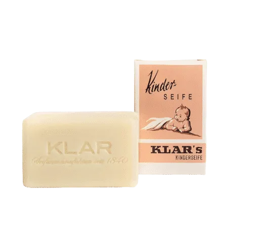 Kinder – Seife palmölfrei – Cosmos zertifiziert – KLAR 100 g – Bild 2