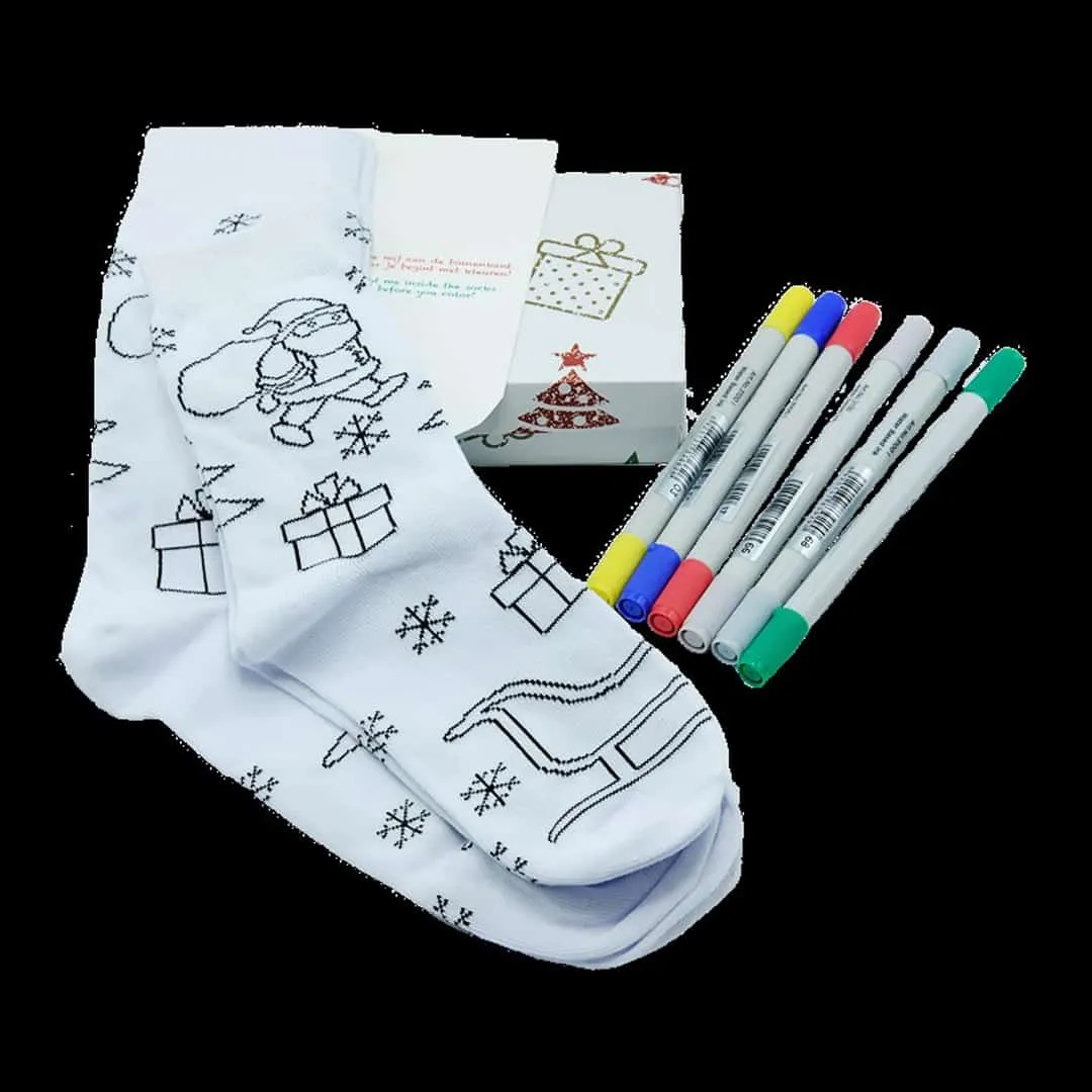 Strümpfe – Socken bemalbar