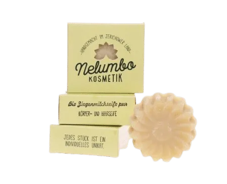 Ziegenmilchseife Pur – Nelumbo – 75 g